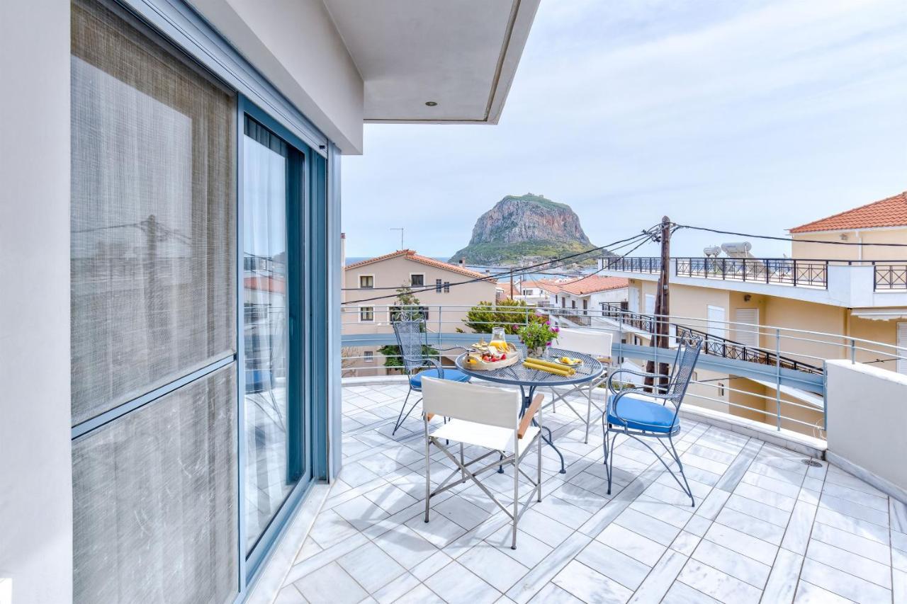 Monemvasia Modern Flat With Panoramic Sea View Exterior foto